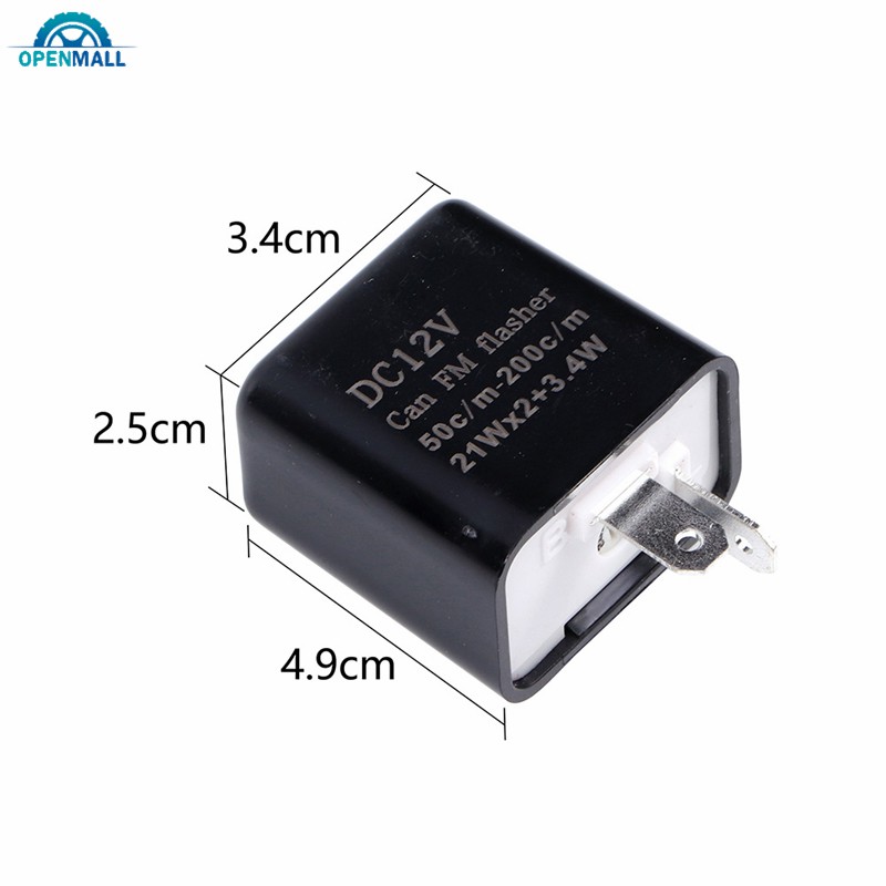 Rơ le đèn led điện tử xi nhan 2 PIN 12V ánh sáng nhấp nháy