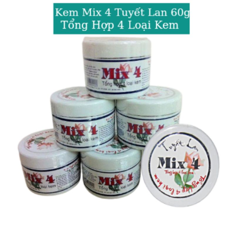 Kem Dưỡng Da MiX 4 Tuyết Lan 60g