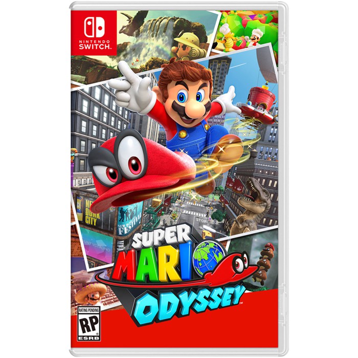 [Mã SKAMSALE03 giảm 10% đơn 200k] ĐĨA GAME SUPER MARIO ODYSSEY CHO MÁY NINTENDO SWITCH