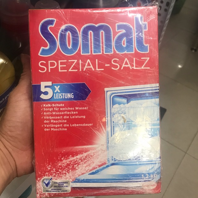 Muối rửa bát Somat hộp 1.2 kg