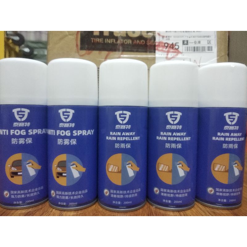 Xịt nano chống nước, chống sương mù cho kính, gương xe ô tô