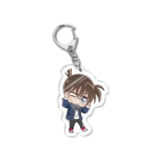( Mica trong acrylic ) Móc khóa THÁM TỬ LỪNG DANH CONAN Detective Conan ver M1 anime chibi dễ thương xinh xắn