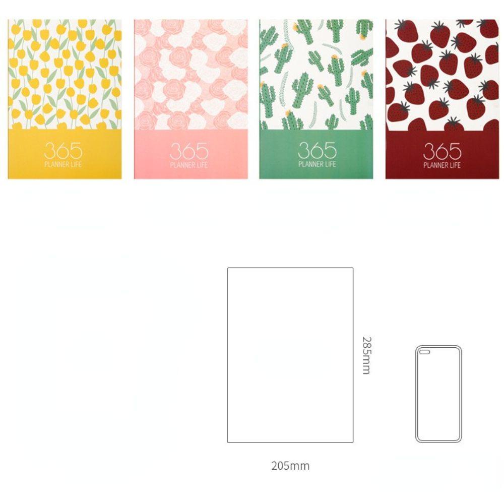 Sổ Tay Ghi Chú Lên Kế Hoạch Hàng Tháng Vẽ Tranh Sơn Dầu Sáng Tạo PEWANY 2023