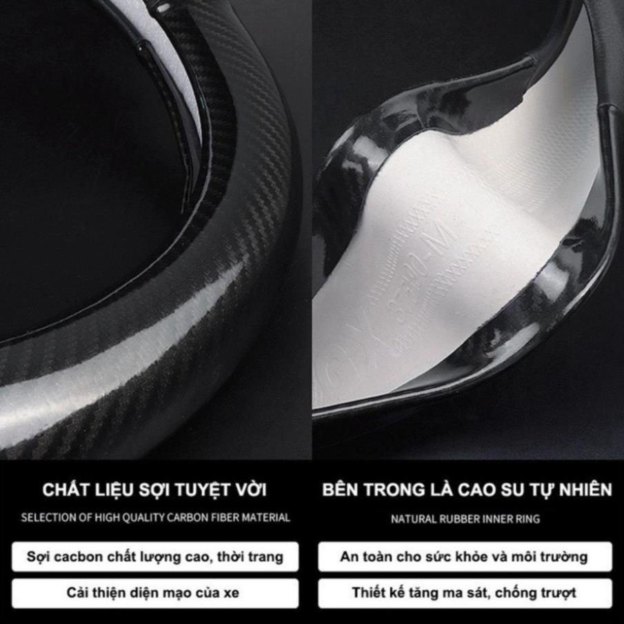 Bọc Vô Lăng Cacbon đủ Logo Các Hãng Xe Hơi toyota kia hyundai honda mitsubishi bmw vinfast ford suzuki chevroles nissan