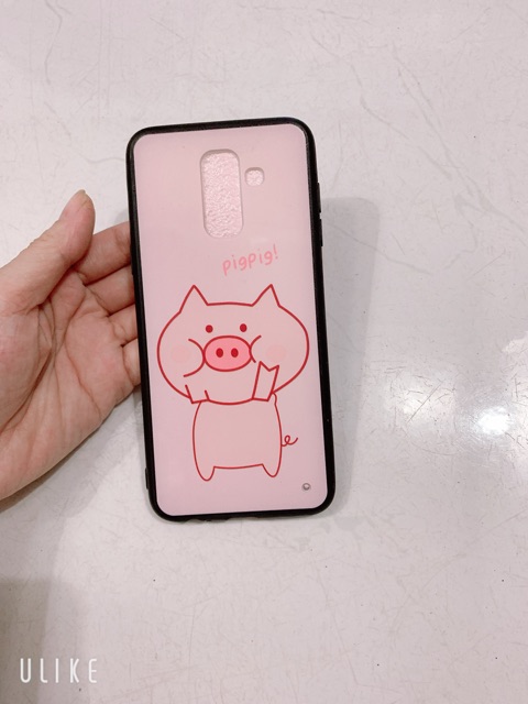 Ốp lưng sam sung J8,A6+,A6 Plus Heo Pig