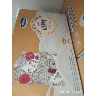 Trà sữa ít đường Vinamilk Happy