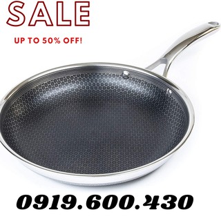 Chảo tổ ong 30cm sử dụng được cho bếp từ đáy siêu dày