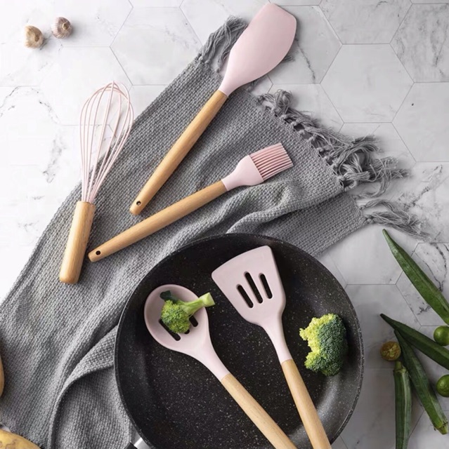 Set dụng cụ silicone dùng cho nhà bếp