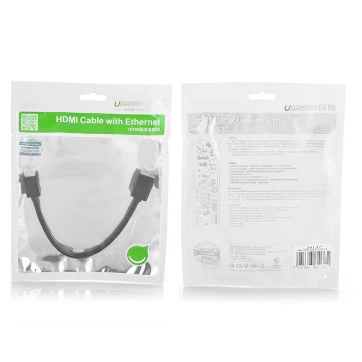 Cáp chuyển đổi Mini HDMI to HDMI chính hãng Ugreen 20137
