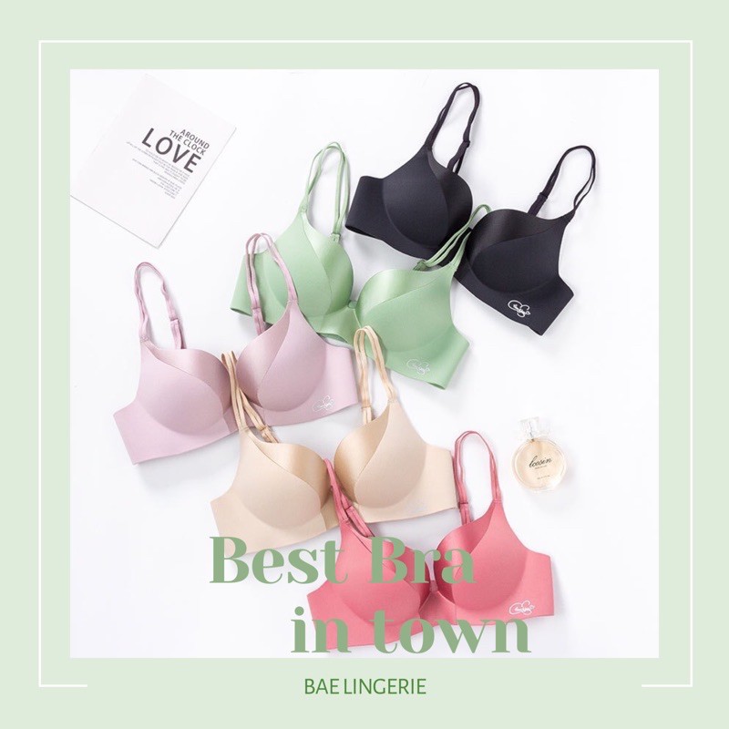 (Đủ size) Áo ngực su đúc không gọng mút vừa khoá ba nấc ROSALIE - Bae Lingerie