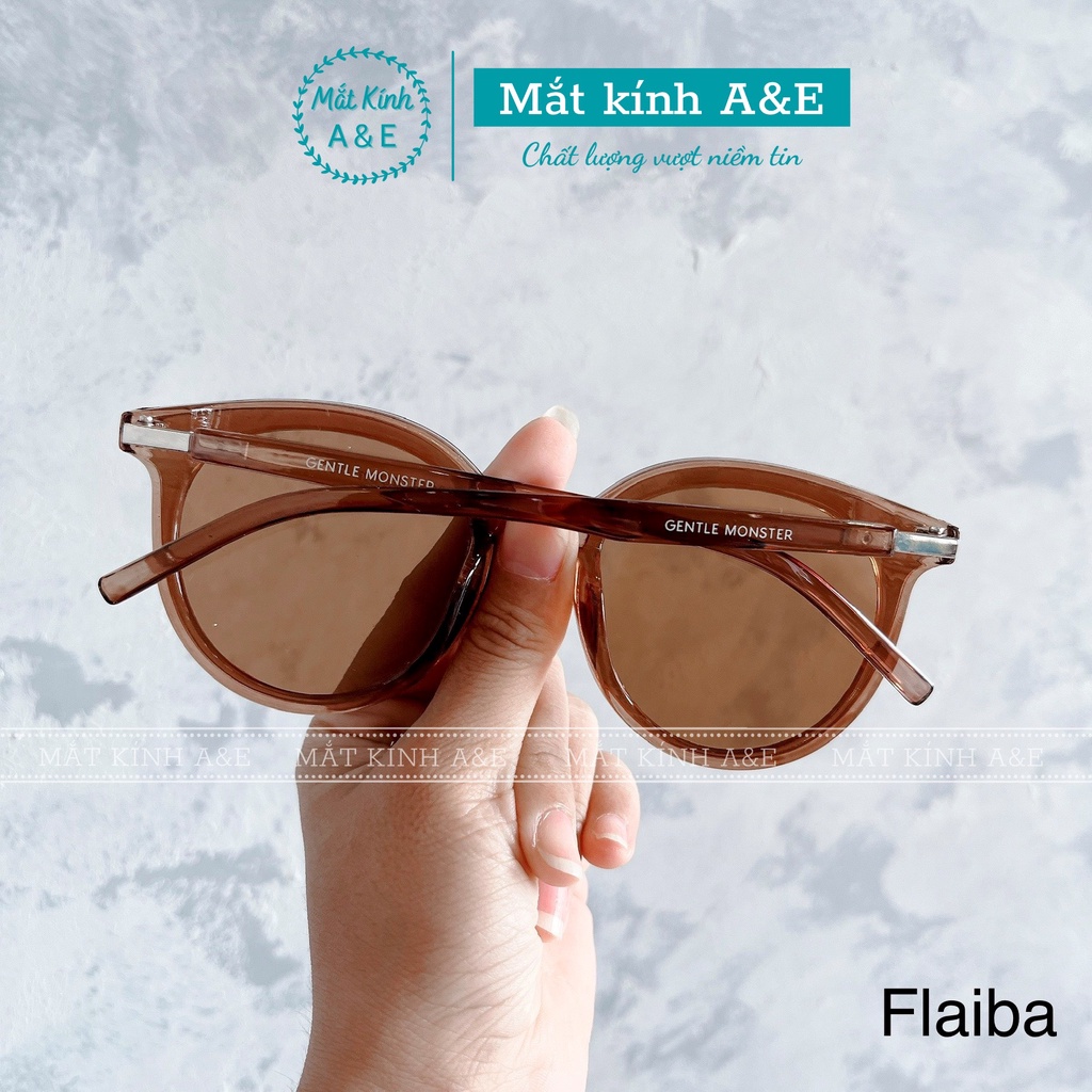 Kính râm thời trang Hàn Quốc AMIE Eyewear kính mát bản to Flaiba
