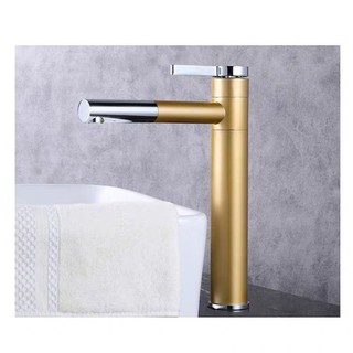 Vòi lavabo đồng thau sơn tĩnh điện