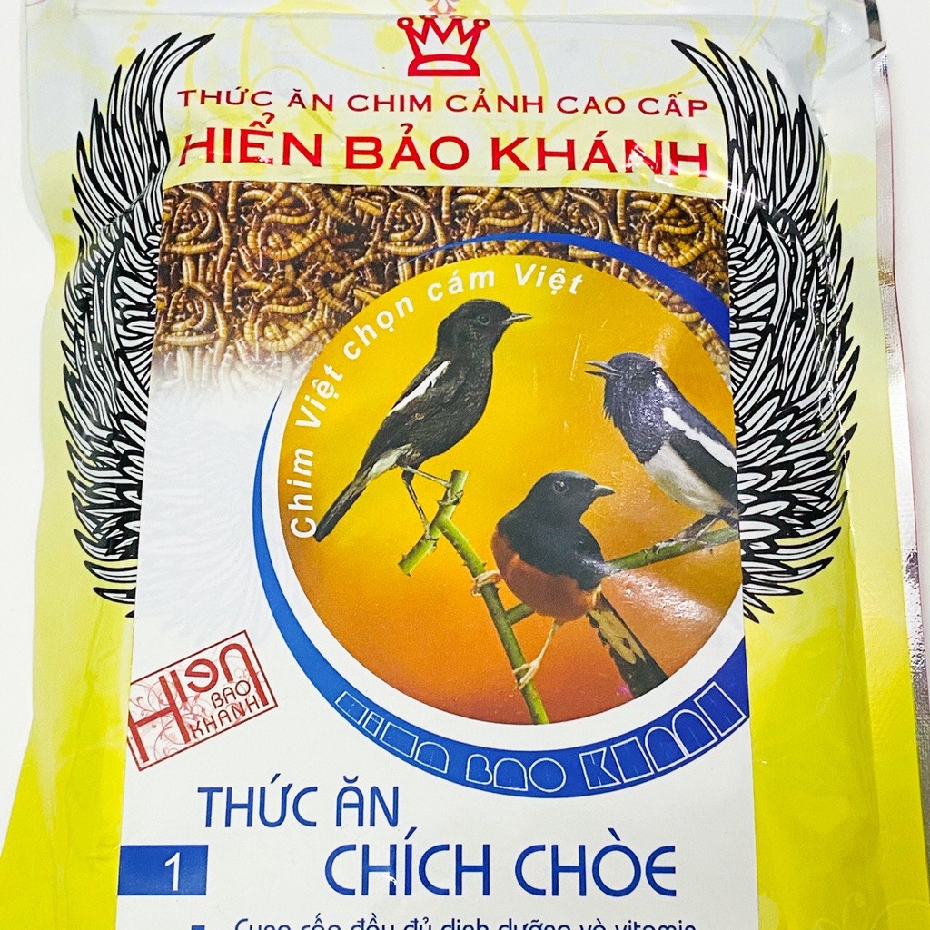 Cám chim chích chòe Hiển Bảo Khánh số 1 cao cấp 200gram chính hãng