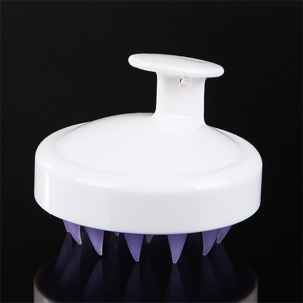 Nhật Bản Silicone Massage Da Đầu Dầu Gội Đầu Bàn Chải Tắm Sạch Tẩy Tế Bào Chết Lược Giặt Bàn Chải Tóc Bri