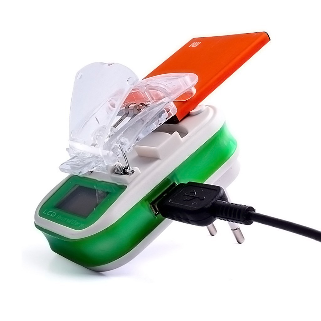 Sạc pin có màn hình LCD cho điện thoại