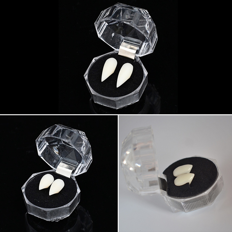 Phụ kiện răng nanh giả hóa trang ma cà rồng nhân dịp Halloween