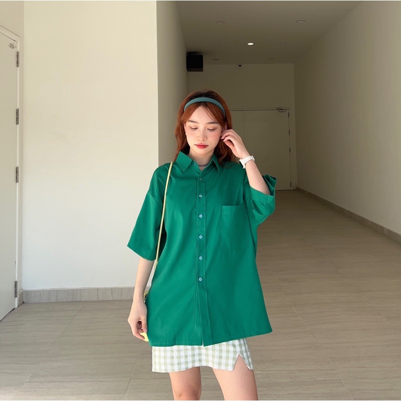 DELYN - Sơmi tay ngắn