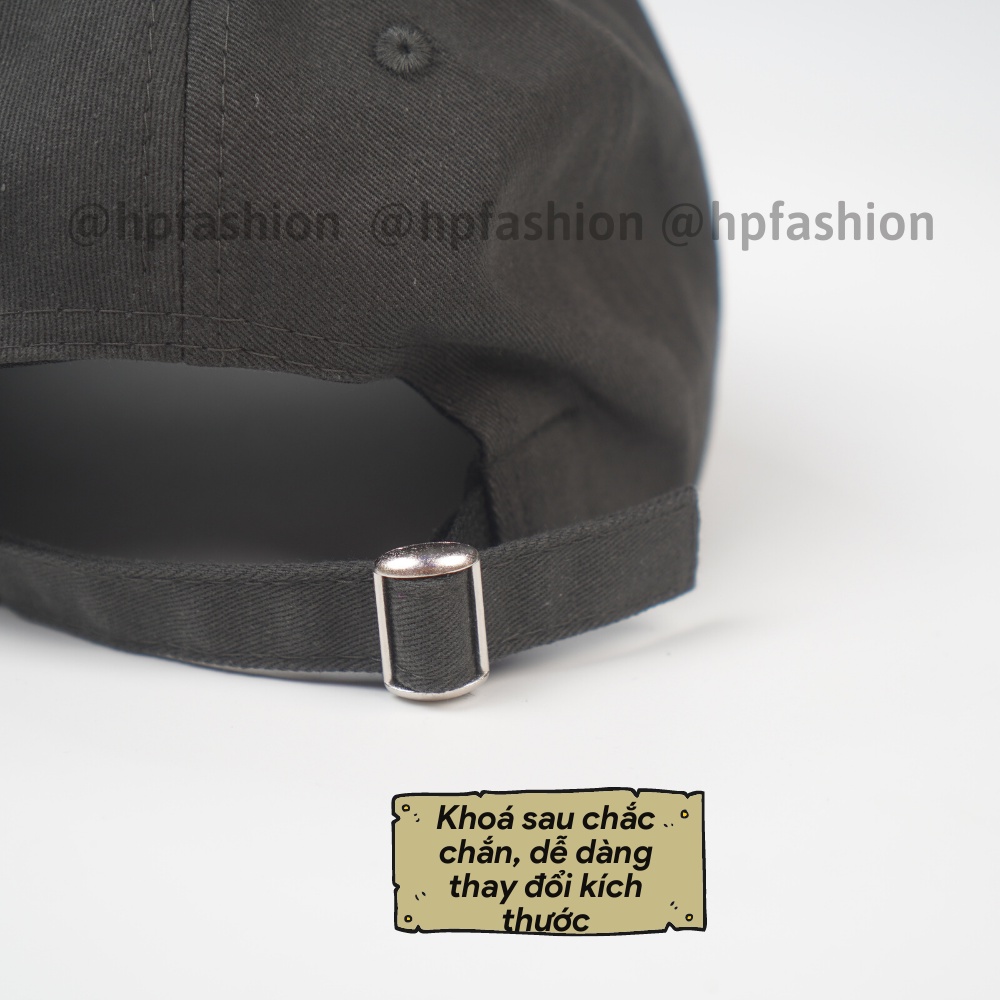 Mũ lưỡi trai ❤️ Nón kết thêu hình chữ CA chất kaki cao cấp form unisex nam nữ N74 - Happy Style