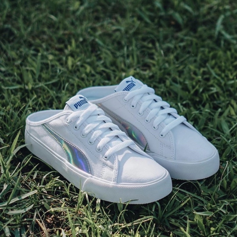 Giày sục Puma Bari Mule Hologram bill Hàn