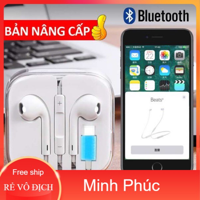 Tai nghe bluetooth IPhone X kết nối Blutooth tự động