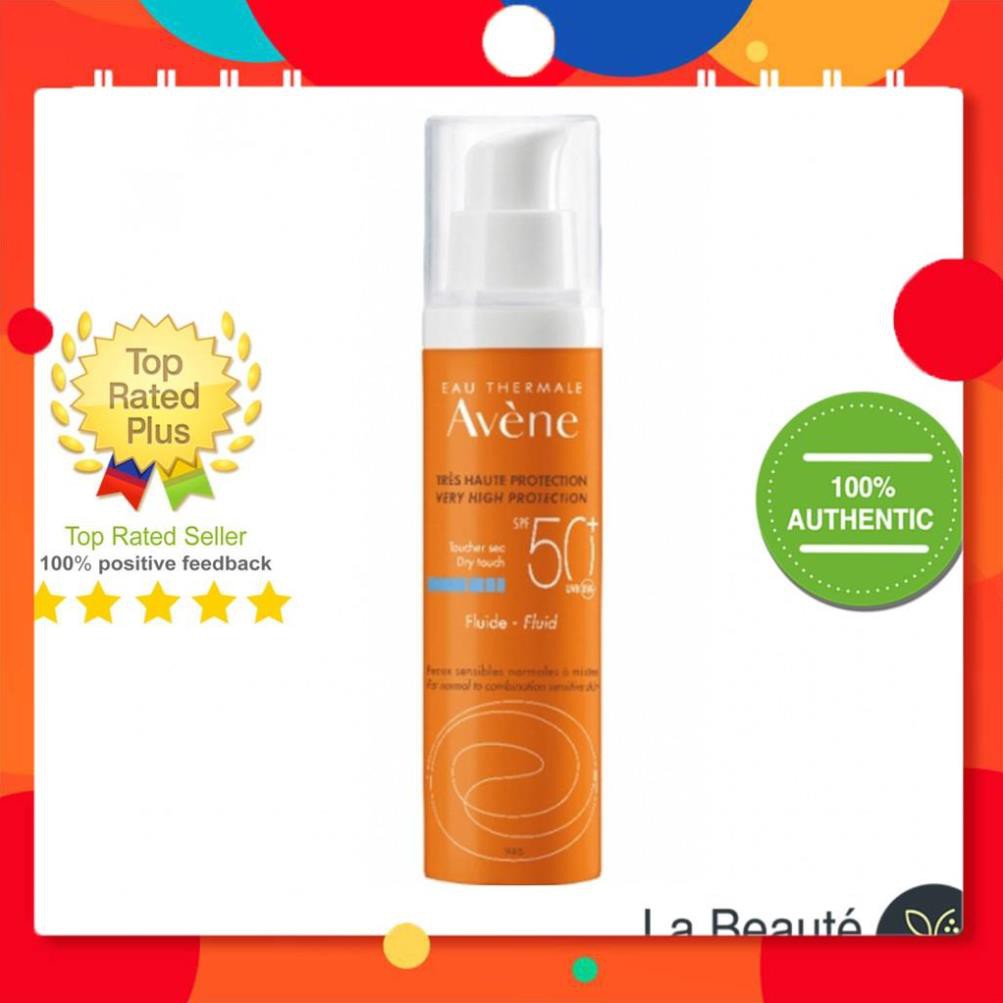 Avene Very High Protection Fluid Spf 50+ - Kem Chống Nắng