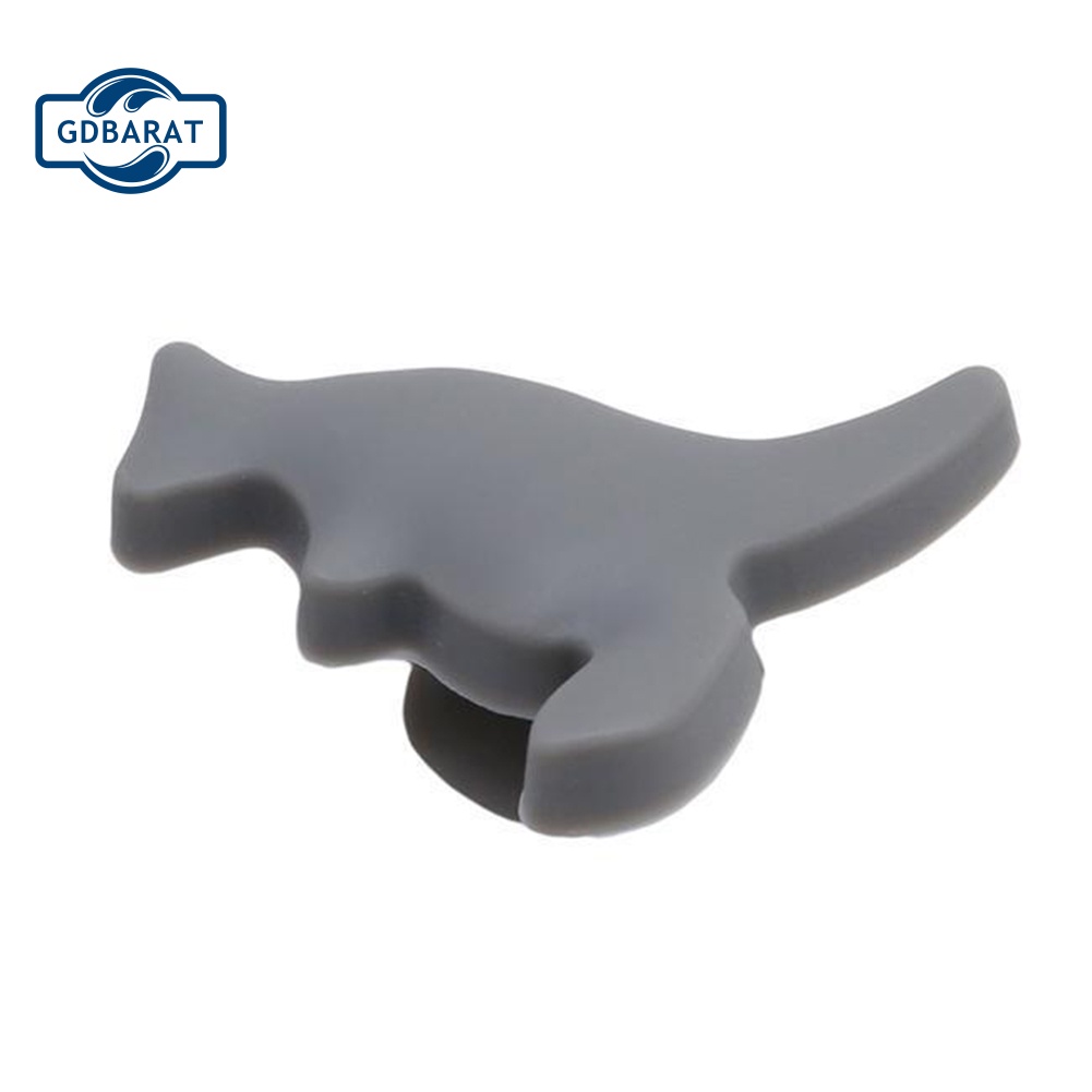 Bộ 12 Cốc Silicone Đánh Dấu Ly Rượu Họa Tiết Động Vật Hoạt Hình