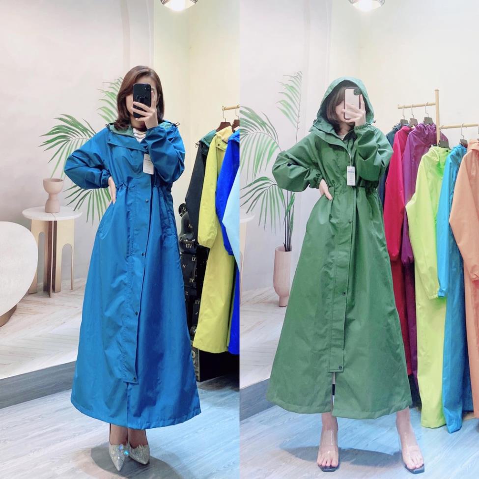 Áo mưa Măng Tô Nam - Nữ 2 lớp cao cấp chống nước chống lạnh chống tuyết - Hàng Xuất Khẩu Đẹp