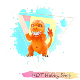 Mô hình game freak Charmander mặt hài hước