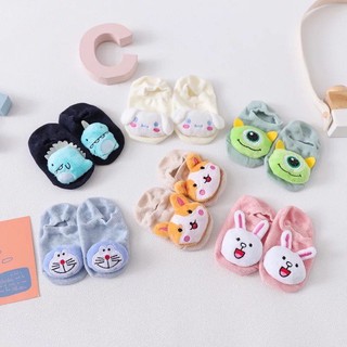 TẤT VỚ TRẺ EM 3D HÌNH THÚ CHỐNG TRƯỢT ĐÁNG YÊU CHO BÉ TRAI BÉ GÁI