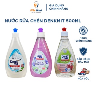 Nước rửa chén bát Denkmit 500ml hàng Đức an toàn da tay - Hàng chính hãng 100% nhập khẩu Đức