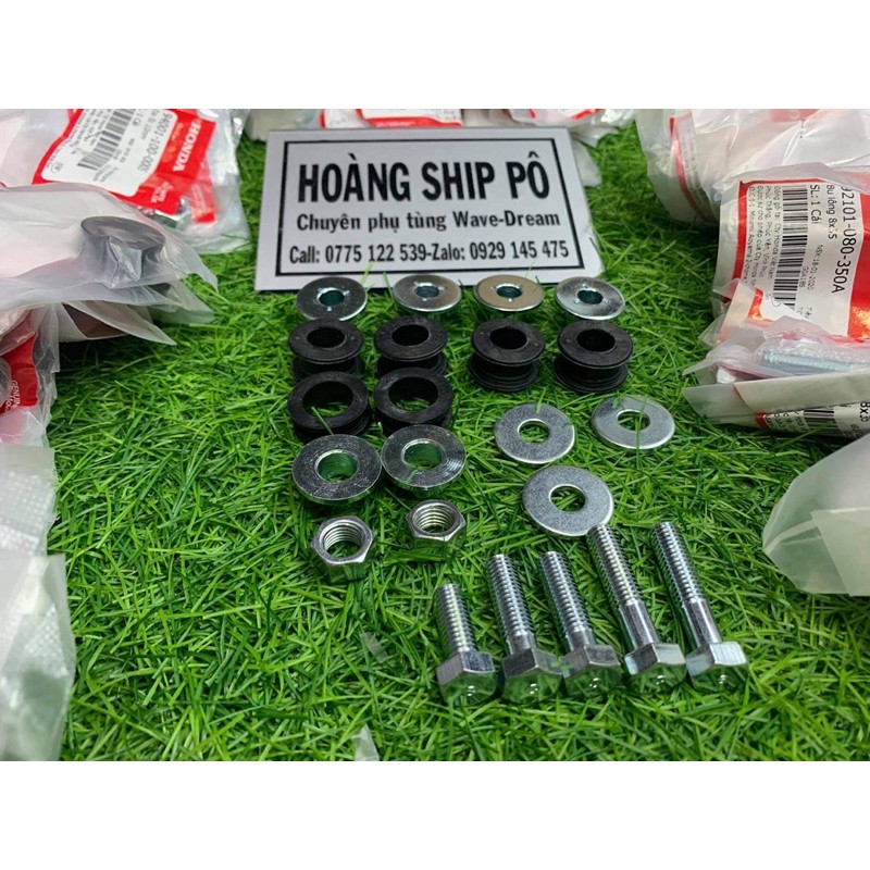 Ốc gác chân sau wave chính hãng zin