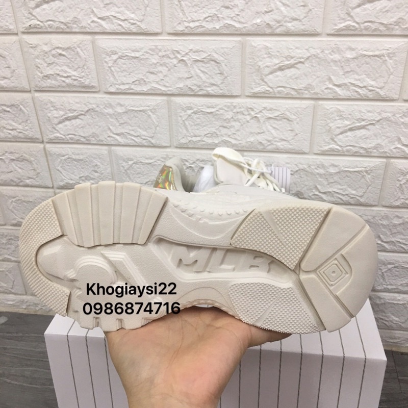 [TẶNG HỘP+ TẤT] Giày thể thao hàn quốc 𝐌𝐋𝐁 NY GÓT VÀNG nâng đế 5cm