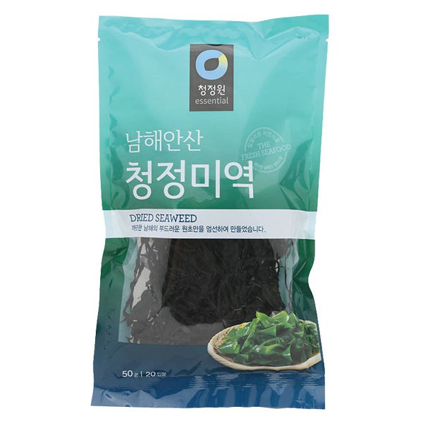 Rong Biển khô nấu canh Hàn Quốc Miwon 100g