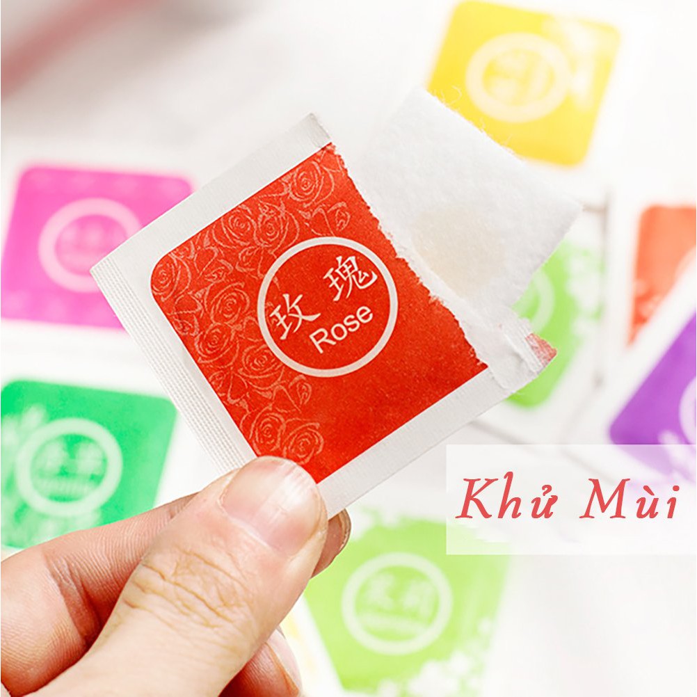 2 Túi thơm mini khử mùi giầy dep, tủ giầy tủ dép, làm thơm túi và tủ giầy dép