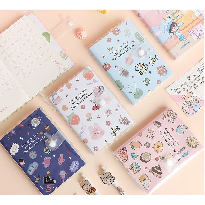 Sổ tay lập kế hoạch PLANNER 100 days bìa nút xinh