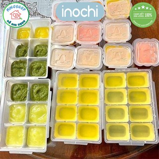 Khay Trữ Đông Đồ Ăn Dặm Amori Cho Bé Yêu, Khay Đựng Đồ Ăn Dặm Cao Cấp Inochi