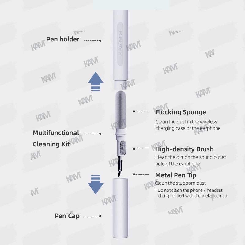 Bút Vệ Sinh Bàn Phím Bluetooth Không Dây Đa Năng 5 Trong 1