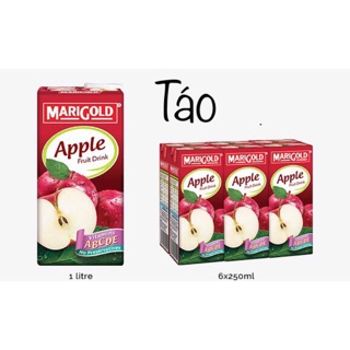 Mix 12 vị nước trái cây  Marigold nhập từ Singapore