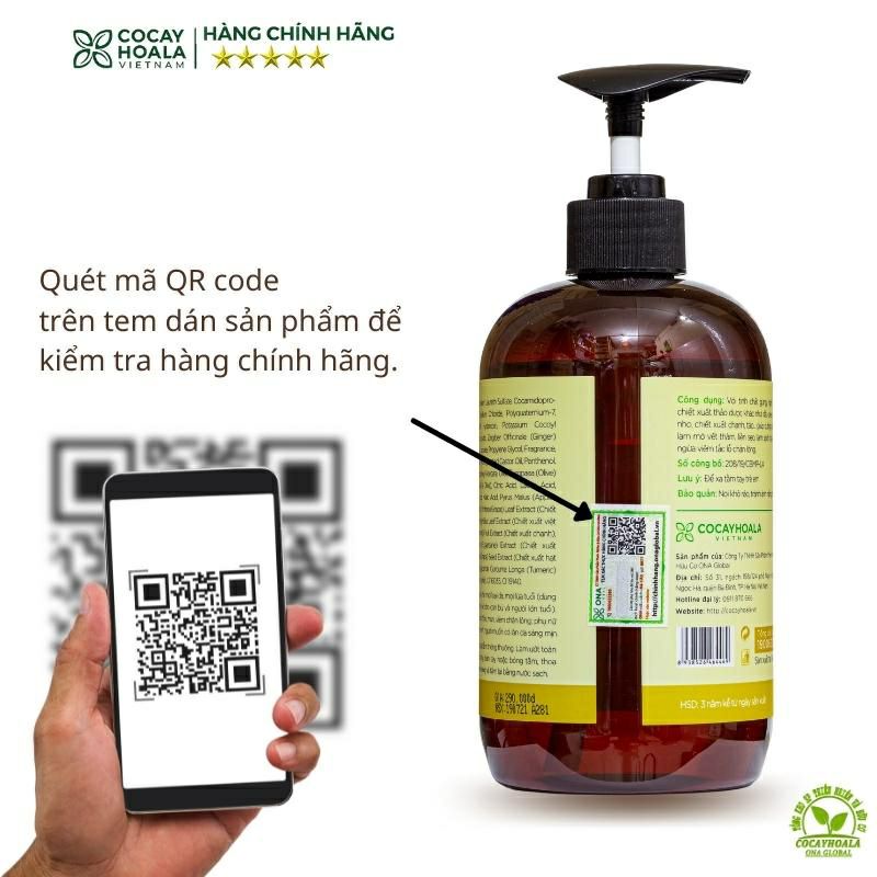 [CHÍNH HÃNG] SỮA TẮM THẢO DƯỢC GỪNG NGHỆ COCAYHOALA GIỮ ẤM, PHÒNG CẢM,  SÁNG MỊN DA | BigBuy360 - bigbuy360.vn