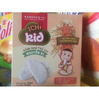 BÁNH GẠO ĂN DẶM CHO TRẺ EM ICHI KID NGUYÊN VỊ