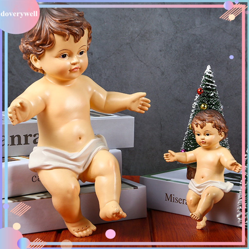 Tượng chúa jesus bằng nhựa resin dùng trang trí giáng sinh