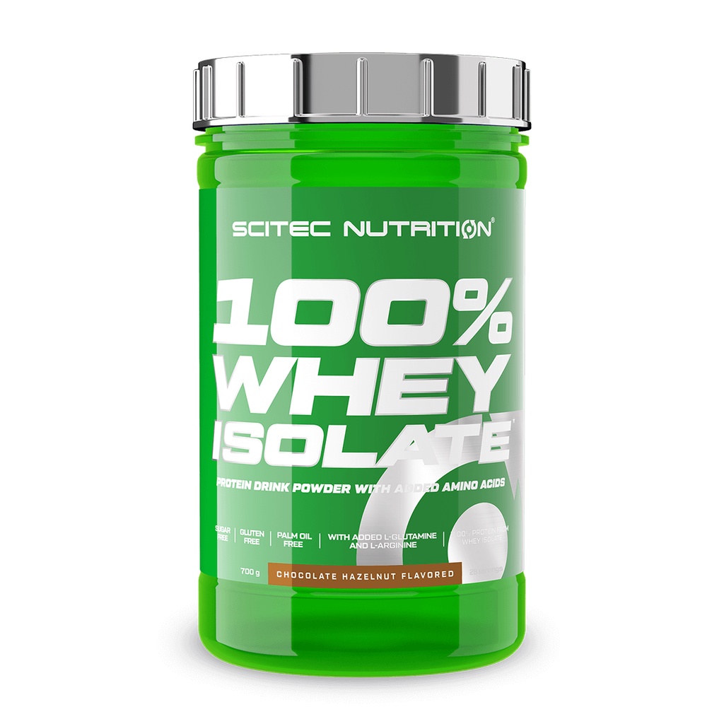 [QUÀ 0 ĐỒNG] Whey | Scitec Nutrition 100% Whey Isolate - Sữa Tăng Cơ Cao Cấp [700G] - Nhập Khẩu Châu Âu