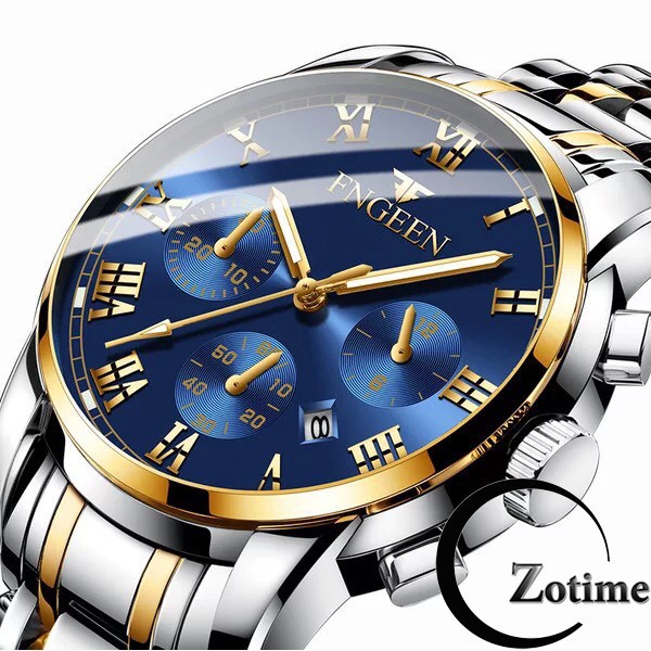 Đồng hồ nam FNGEEN dây thép thời trang cao cấp ZO606
