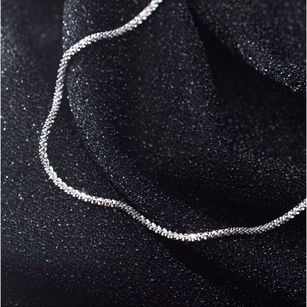 QMJ Lắc tay bạc Ý 925 Hoa Mai xoắn kim sa, phay máy theo công nghệ 3D cao cấp - Q553