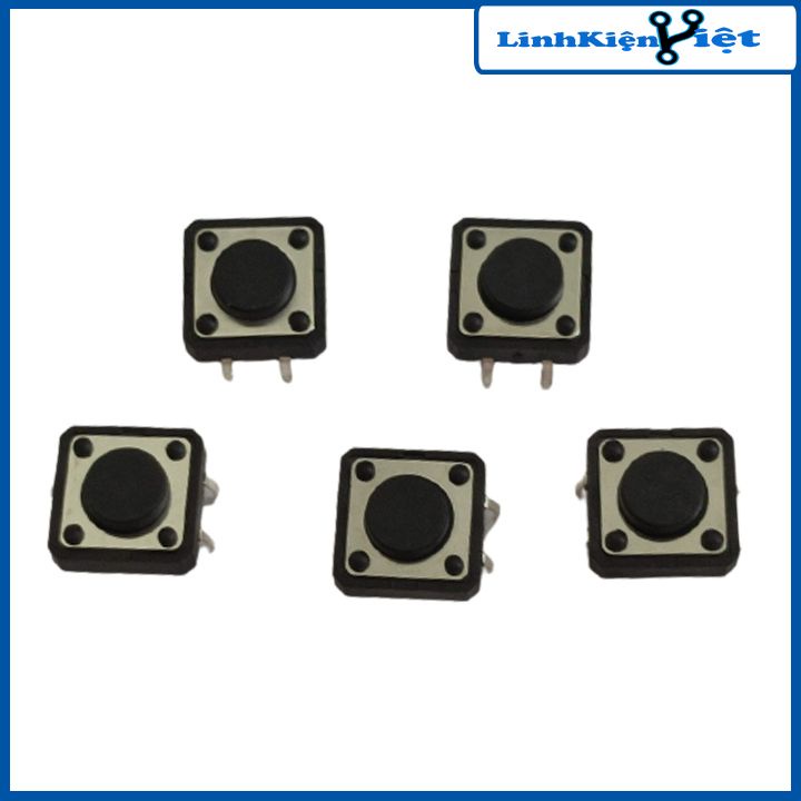 Nút nhấn 4 chân 12x12x5mm