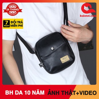 [CHÍNH HÃNG BẢO HÀNH 5 NĂM]Túi đeo chéo Mini Three Box 13 NHỎ GỌN TIỆN LỢI DA PU CAO CẤP CHỐNG BONG TRÓC