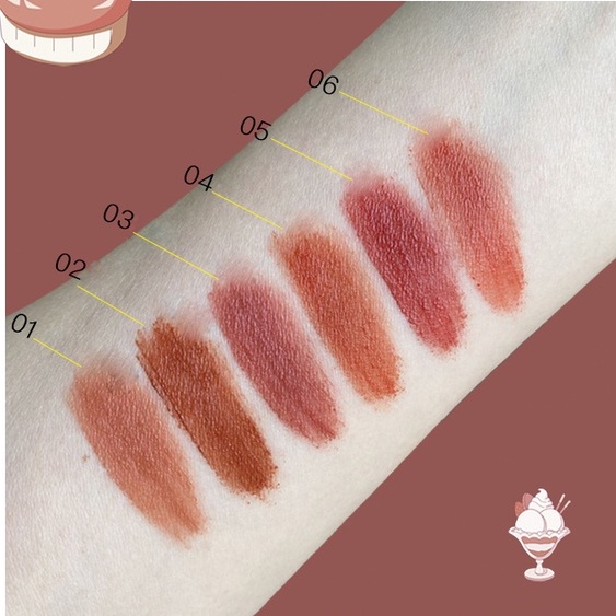 Son Diki Velvet Lip chất kem lì mềm mịn lâu trôi hàng nội địa trung