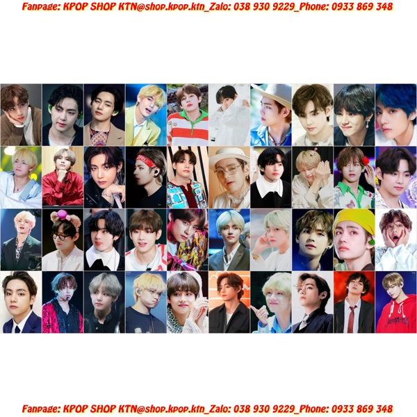 SÉT CARD BO GÓC V BTS