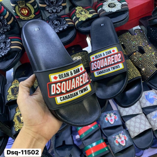 Dép Lê Dsquared2 đế cao cực chất - Ảnh thật 100%