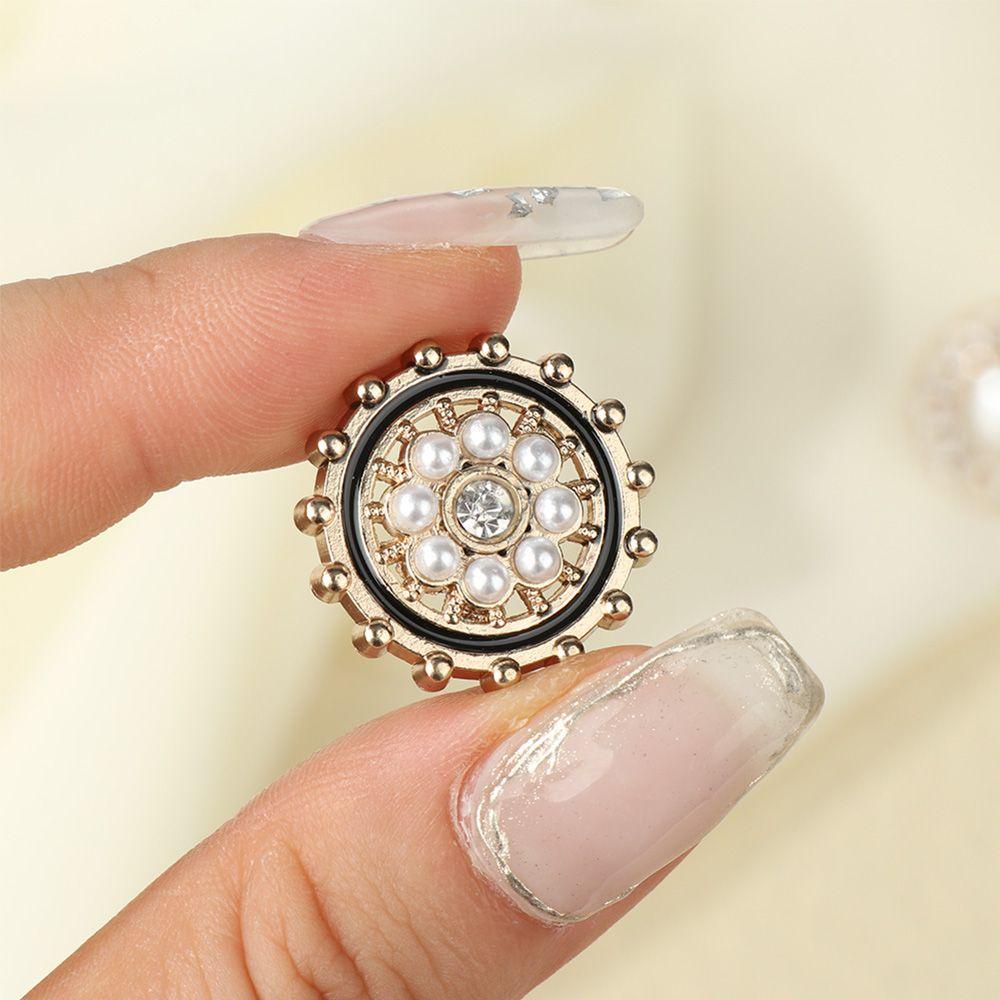 JONYE Set 10 Nút Áo Len 21mm Không Đường May